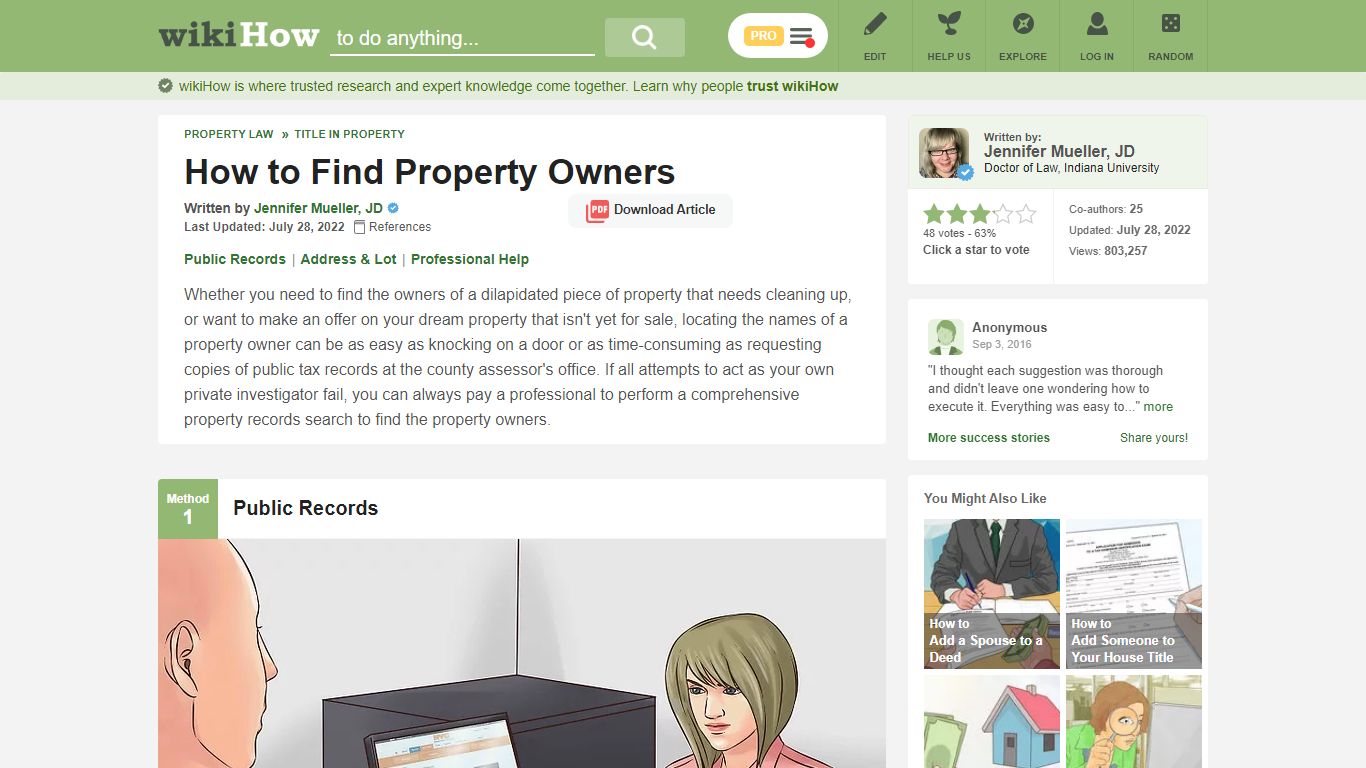 3 Ways to Find Property Owners - wikiHow