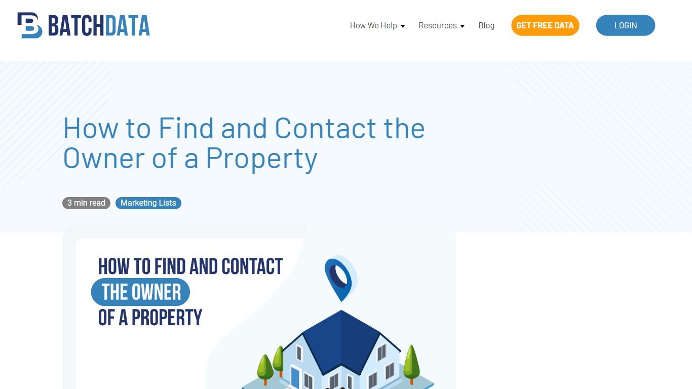 How To Find The Owner of a Property & Look Up Property Records - BATCHDATA